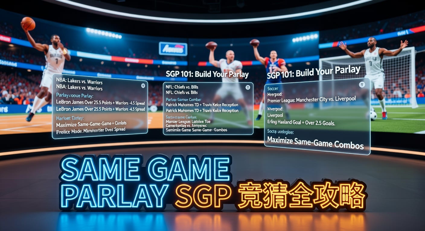 same game parlay SGP：2026年串关玩法与风控