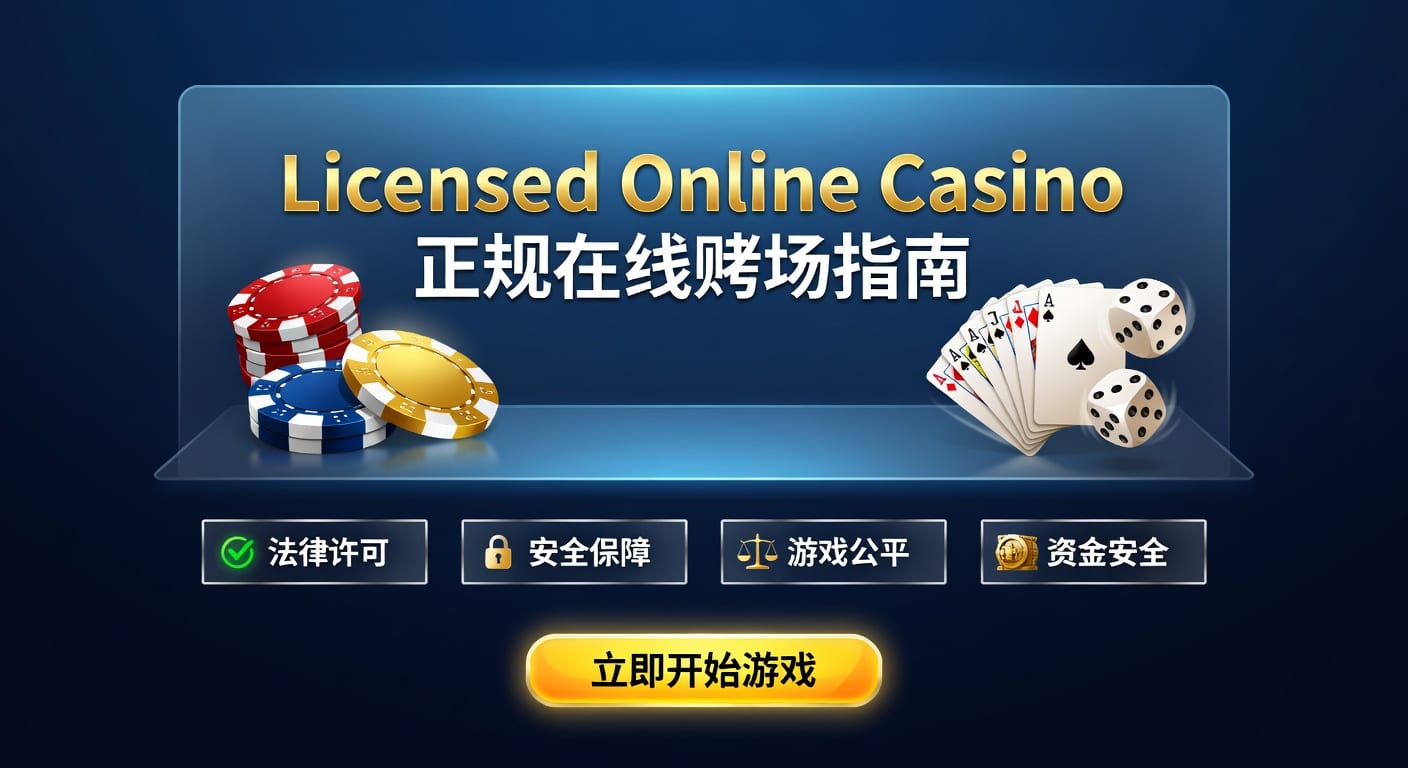 正规在线赌场 licensed online casino 选择与安全要点